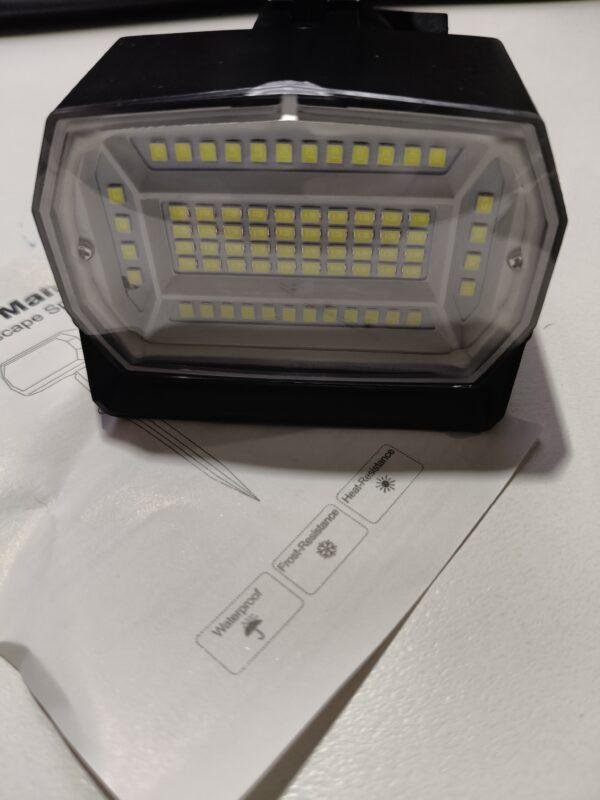 061 Lámpara LED de Luz Solar para Jardín - Imagen 2