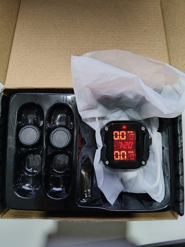088 Sistema de Monitoreo de Presión de Neumáticos para Motos - Imagen 3