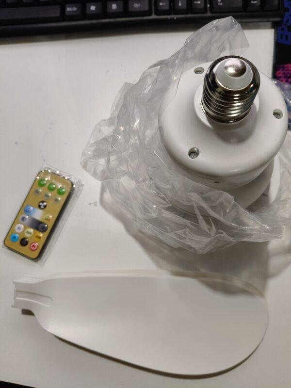 143 Ventilador de Techo con Bombilla - Imagen 3