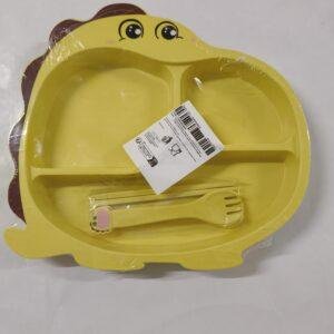 173 Plato para Niños con Forma de Dinosaurio