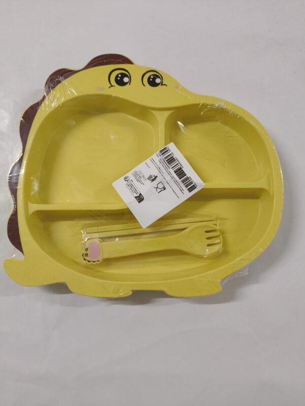 173 Plato para Niños con Forma de Dinosaurio