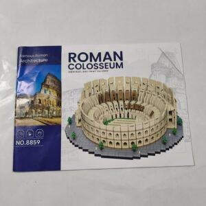 217 Juego de Bloques Para Construir el Coliseo Romano