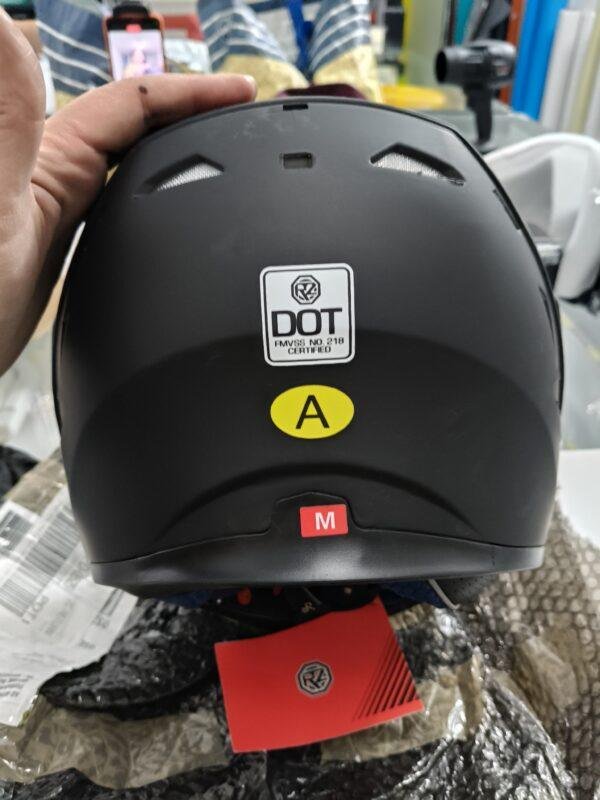 262 Casco Para Motos Color Negro - Imagen 2