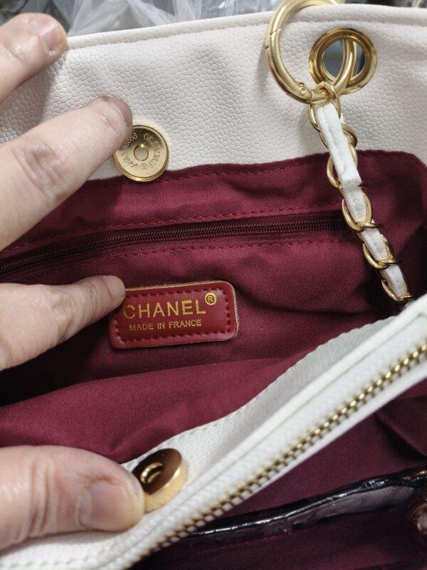 289 Cartera Chanel de Color Blanco - Imagen 2