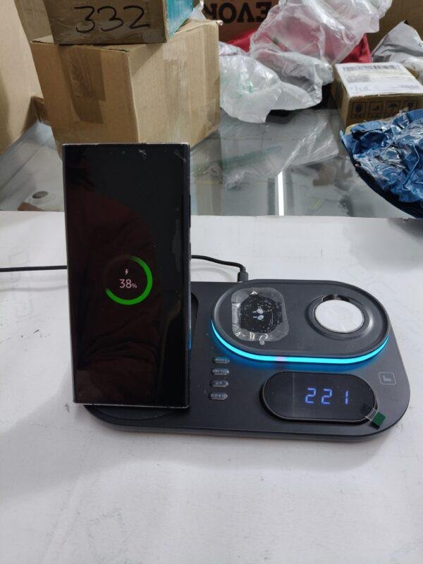 333 Cargador Wireless 4 en 1