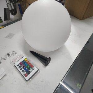 358 Lámpara Luz de Bola Para Jardín con Control Remoto