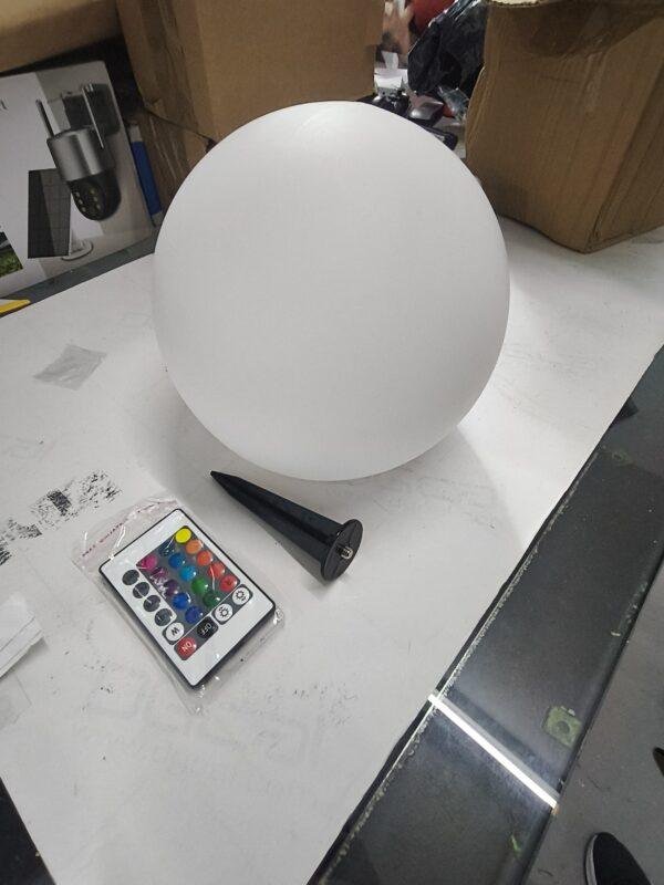 358 Lámpara Luz de Bola Para Jardín con Control Remoto