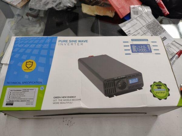 401 Inversor de Onda Sinusoidal Pura 2000W de Salida