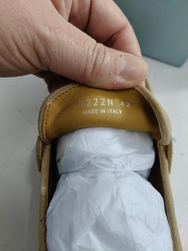403 Zapatillas Tipo Mocasin Prada Color Beige - Imagen 3