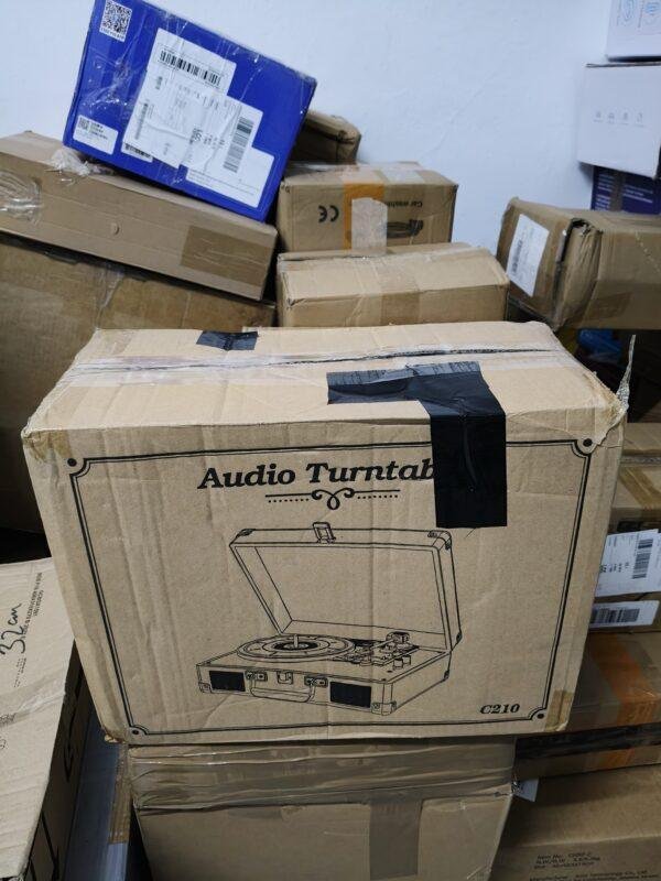 505 Tocadiscos Estilo Vintage Para Discos de Vinilo